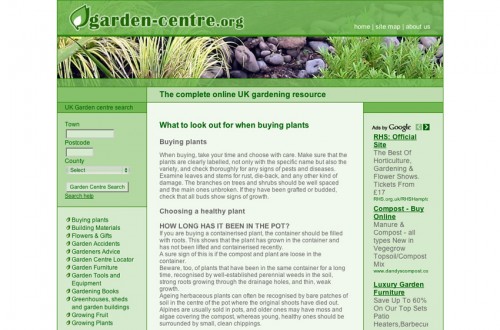 Garden Centre – Insuretec Ltd